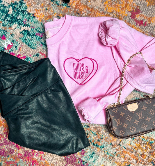 Heart "Iced Coffee" sweatshirt